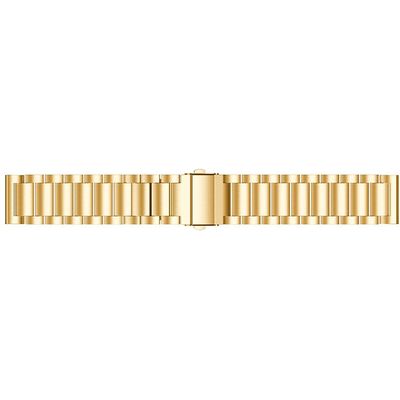 Cazy Metalen armband voor Garmin Vivomove Style 42mm - Goud