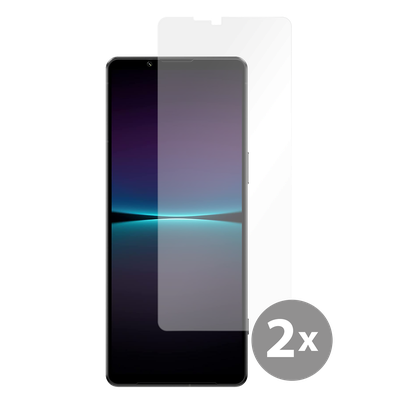 Cazy Tempered Glass Screen Protector geschikt voor Sony Xperia 1 IV - Transparant - 2 stuks