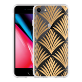 Hoesje geschikt voor iPhone 8 - Art Deco Gold