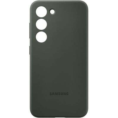 Samsung Galaxy S23+ Hoesje - Samsung Silicone Case - Khaki