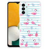 Hoesje geschikt voor Samsung Galaxy A13 5G - Flamingo Ananas