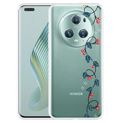 Cazy Hoesje geschikt voor Honor Magic5 Pro Holly Branch