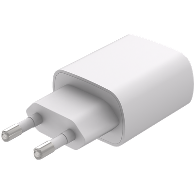 Just in Case Essential USB-C PD Charger (20W) White + Essential USB-C PD Cable (150cm) White
