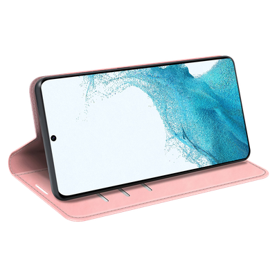 Cazy Wallet Magnetic Hoesje geschikt voor Samsung Galaxy S22+ - Roze