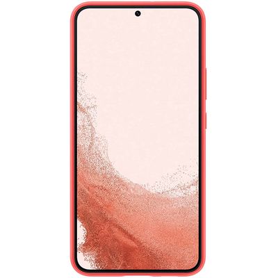 Samsung Galaxy S22+ Hoesje - Samsung Silicone Cover - Rood