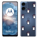 Hoesje geschikt voor Motorola Moto G04/G04s/G24/G24 Power Penguin Chillin