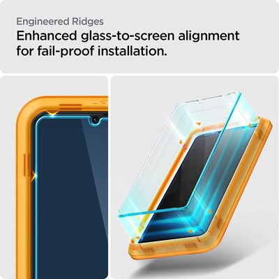 Sony Xperia 10 IV Tempered Glas - Spigen Glas.tR AlignMaster met Montage Frame 2-pack