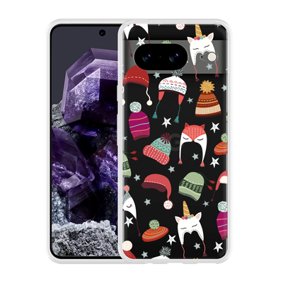 Cazy Hoesje geschikt voor Google Pixel 8 Winter Hats