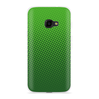 Cazy Hoesje geschikt voor Samsung Galaxy Xcover 4s - Groene Cirkels