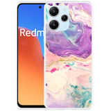 Hoesje geschikt voor Xiaomi Redmi 12 4G Dromerige Kleuren