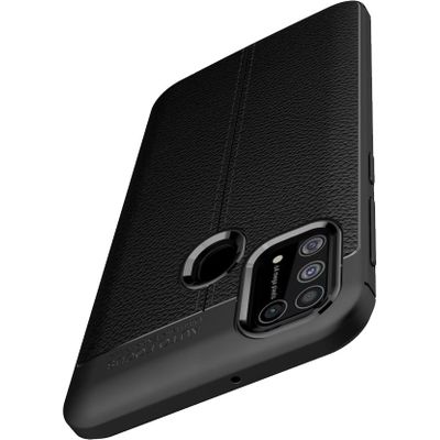 Cazy TPU Hoesje Soft Design geschikt voor Samsung Galaxy M31 - Zwart