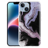 Hoesje geschikt voor iPhone 14 - Liquid Marble