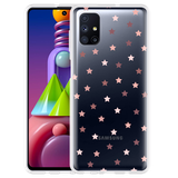 Hoesje geschikt voor Samsung Galaxy M51 - Stars