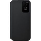 Samsung Galaxy S22+ Hoesje - Samsung Clear View Cover - Zwart