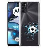 Hoesje geschikt voor Motorola Moto G22 - Soccer Ball
