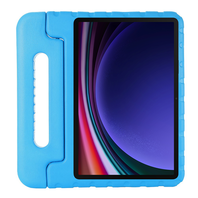 Cazy Classic Kinderhoes geschikt voor Samsung Galaxy Tab S9+ / S9 FE+ - Blauw