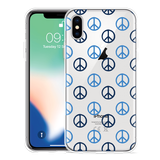 Hoesje geschikt voor iPhone X - Peace