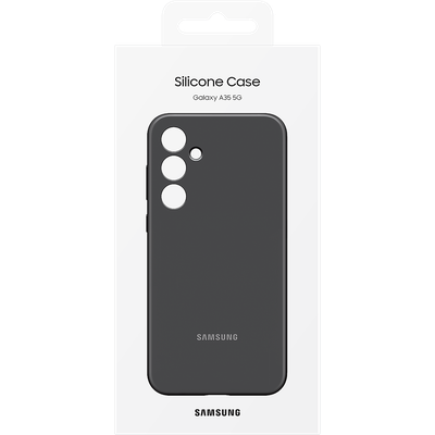 Samsung Galaxy A35 Hoesje - Samsung Silicone Case - Zwart