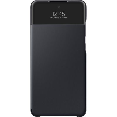 Samsung Galaxy A72 5G S View Wallet Cover - Zwart EF-EA725PBEGEW