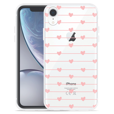 Cazy Hoesje geschikt voor iPhone Xr - Pink Love