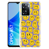 Cazy Hoesje geschikt voor Oppo A57 - Smileys