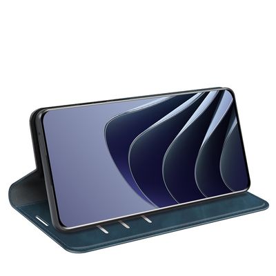 Cazy Wallet Magnetic Hoesje geschikt voor OnePlus 10 Pro - Blauw