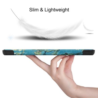 Cazy TriFold Hoes met Auto Slaap/Wake geschikt voor Samsung Galaxy Tab A 8.4 2020 - Wintersweet
