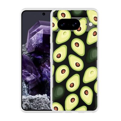 Cazy Hoesje geschikt voor Google Pixel 8 Avocado's