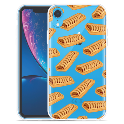 Cazy Hoesje geschikt voor iPhone Xr - Frikandelbroodjes