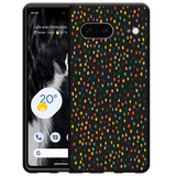 Hoesje Zwart geschikt voor Google Pixel 7 - Happy Dots