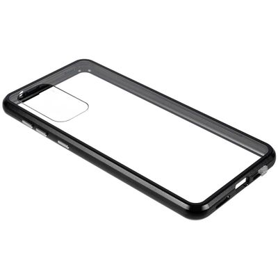 Cazy Magnetic Glass Hoesje geschikt voor Samsung Galaxy A33 - Zwart