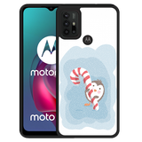 Hardcase hoesje geschikt voor Motorola Moto G10 - Candy Pinguin