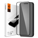 Screen Protector geschikt voor iPhone 13 Pro Max / iPhone 14 Plus - Spigen Full Cover Glass - Zwart