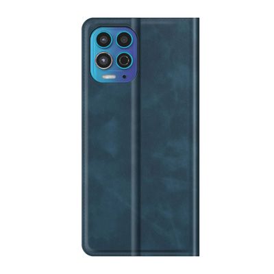 Cazy Wallet Magnetic Hoesje geschikt voor Motorola Moto G100 - Blauw