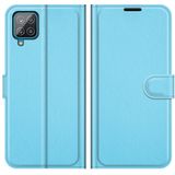 Portemonnee Wallet Hoesje geschikt voor Samsung Galaxy A22 4G - Blauw
