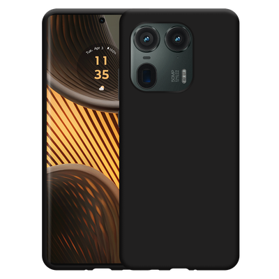 Cazy Soft TPU Hoesje geschikt voor Motorola Edge 50 Ultra - Zwart