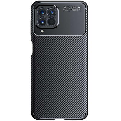 Cazy Rugged TPU Hoesje geschikt voor Samsung Galaxy M53 - Zwart