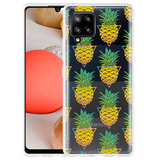 Hoesje geschikt voor Samsung Galaxy A42 - Pineapple