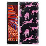 Hoesje geschikt voor Samsung Galaxy Xcover 5 - Roze Cheeta's