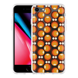 Hoesje geschikt voor iPhone 8 - 70s Oranje