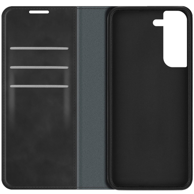 Cazy Wallet Magnetic Hoesje geschikt voor Samsung Galaxy S23+ - Zwart