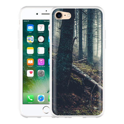 Cazy Hoesje geschikt voor iPhone 7 - Dark Forest