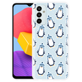 Cazy Hoesje geschikt voor Samsung Galaxy M13 - Pinguins