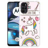 Hoesje geschikt voor Motorola Moto G22 - Unicorn Time