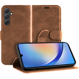 Premium Wallet Hoesje geschikt voor Samsung Galaxy A34 - Bruin