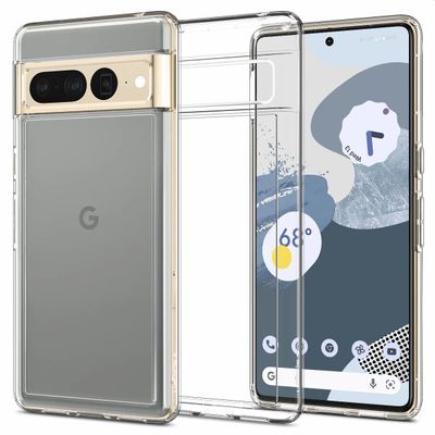 Google Pixel 7 Pro Hoesje - Spigen Ultra Hybrid Case - Transparant