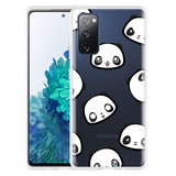 Hoesje geschikt voor Samsung Galaxy S20 FE - Panda Emotions