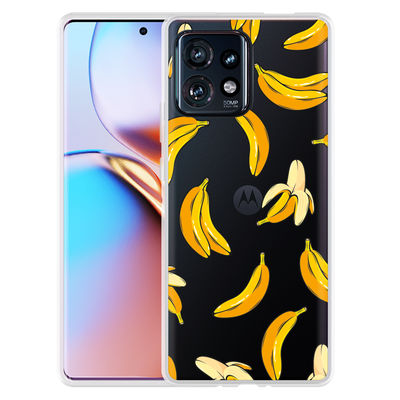 Cazy Hoesje geschikt voor Motorola Edge 40 Pro Banana