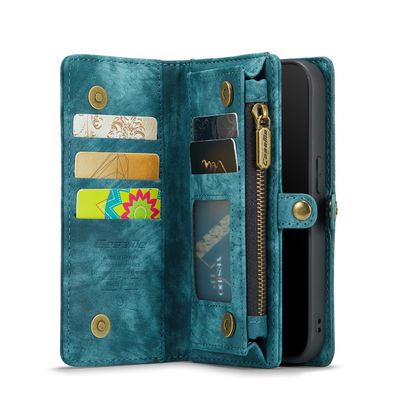 Caseme Case iPhone 13 - Multifunctional Wallet - Blue