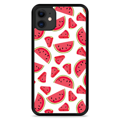 Cazy Hardcase hoesje geschikt voor iPhone 11 - Watermeloen